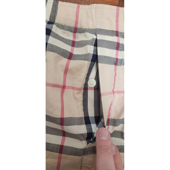 Burberry Body Men’s Boxer Shorts M Vintage Check Beige Plaid Logo - Picture 2 of 6